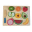 Wooden Puzzle Cutting Fruits Play Board